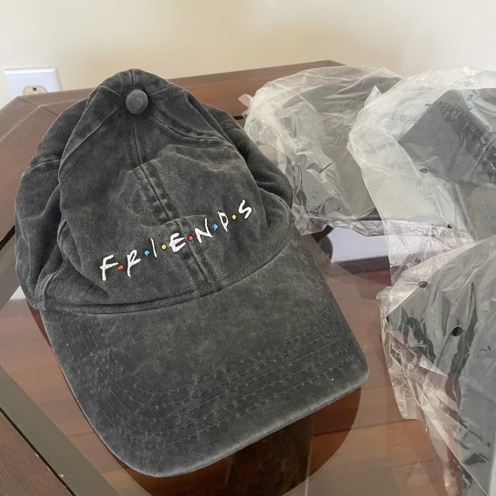 NWT Friends Hats x4 and one bucket hat